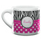 Zebra Print & Polka Dots Espresso Cup - 6oz (Double Shot) (MAIN)