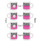 Zebra Print & Polka Dots Espresso Cup Set of 4 - Apvl