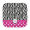Zebra Print & Polka Dots Face Towel (Personalized)