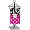 Zebra Print & Polka Dots Finger Tip Towel - Full Print (Personalized)