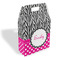 Zebra Print & Polka Dots Gable Favor Box - Main