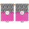 Zebra Print & Polka Dots Garden Flags - Large - Double Sided - APPROVAL