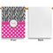 Zebra Print & Polka Dots Garden Flags - Large - Single Sided - APPROVAL