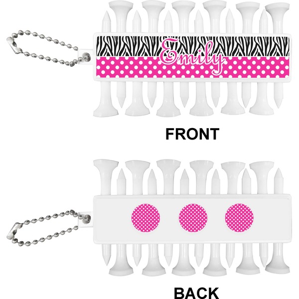 Zebra Print & Polka Dots Golf Buddy (Approval)