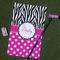Zebra Print & Polka Dots Golf Towel Gift Set - Main