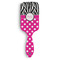 Zebra Print & Polka Dots Hair Brushes (Personalized)