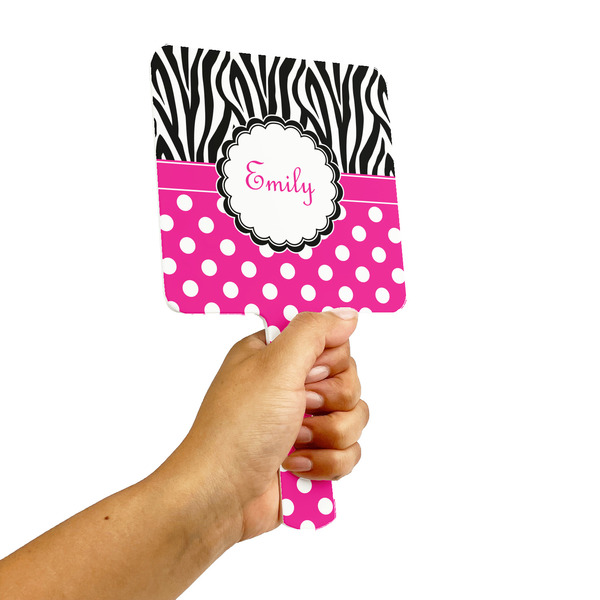 Zebra Print & Polka Dots Hand Mirrors - Alt View