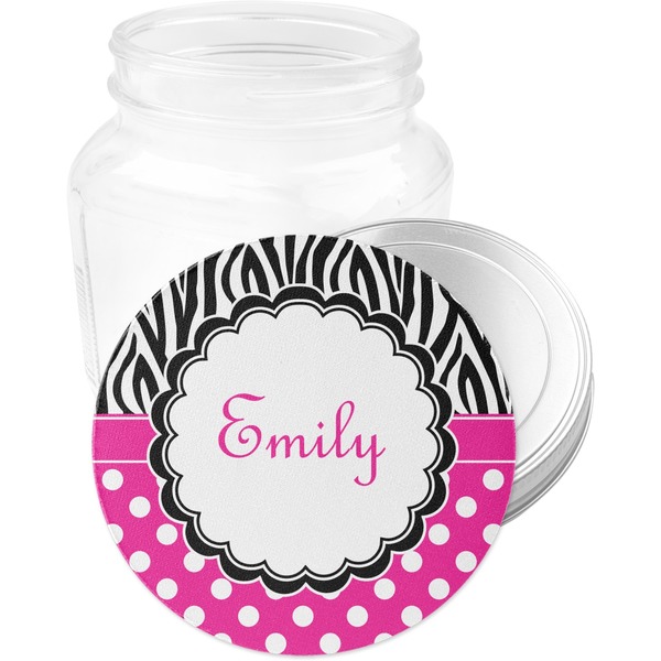 Zebra Print & Polka Dots Jar Opener - Main