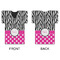 Zebra Print & Polka Dots Jersey Bottle Cooler - APPROVAL
