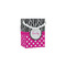 Zebra Print & Polka Dots Jewelry Gift Bag - Gloss - Main