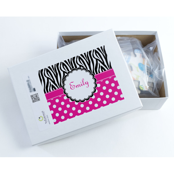 Zebra Print & Polka Dots Jigsaw Puzzle 30 Piece - Box