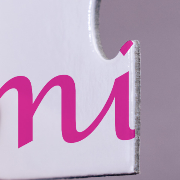 Zebra Print & Polka Dots Jigsaw Puzzle 30 Piece  - Close Up