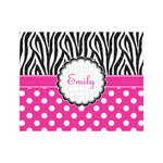 Zebra Print & Polka Dots 500 pc Jigsaw Puzzle (Personalized)