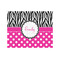 Zebra Print & Polka Dots 500 pc Jigsaw Puzzle (Personalized)