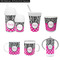 Zebra Print & Polka Dots Kid's Drinkware - Customized & Personalized