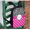 Zebra Print & Polka Dots Kids Backpack - In Context