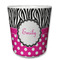 Zebra Print & Polka Dots Kids Cup - Front