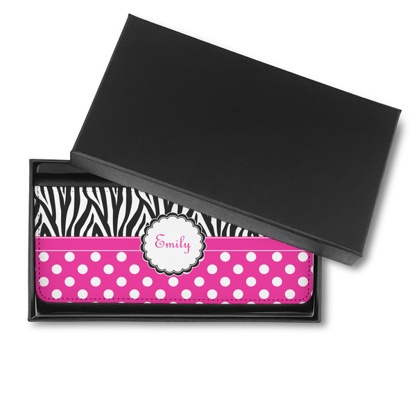 Zebra Print & Polka Dots Ladies Wallet - in box