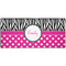 Zebra Print & Polka Dots 3XL Gaming Mouse Pad - 35" x 16" (Personalized)