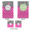 Zebra Print & Polka Dots Large Gift Bag - Approval