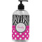 Zebra Print & Polka Dots Plastic Soap / Lotion Dispenser (Personalized)