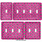 Zebra Print & Polka Dots Light Switch Covers all sizes