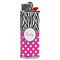 Zebra Print & Polka Dots Lighter Case - Front