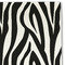 Zebra Print & Polka Dots Linen Placemat - DETAIL