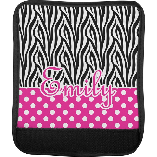 Zebra Print & Polka Dots Luggage Handle Wrap (Approval)