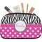 Zebra Print & Polka Dots Makeup Bag Medium