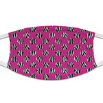 Zebra Print & Polka Dots Cloth Face Mask (T-Shirt Fabric)