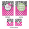 Zebra Print & Polka Dots Medium Gift Bag - Approval