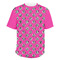 Zebra Print & Polka Dots Men's Crew Neck T Shirt Medium - Main