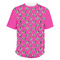 Zebra Print & Polka Dots Men's Crew T-Shirt - Large