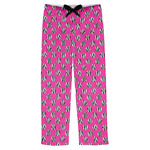 Zebra Print & Polka Dots Mens Pajama Pants - M