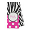 Zebra Print & Polka Dots Microfiber Dish Towel - FOLD