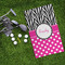 Zebra Print & Polka Dots Microfiber Golf Towels - LIFESTYLE