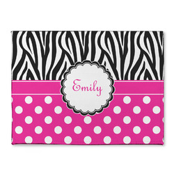 Zebra Print & Polka Dots Microfiber Screen Cleaner (Personalized)