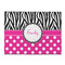 Zebra Print & Polka Dots Microfiber Screen Cleaner (Personalized)