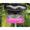 Zebra Print & Polka Dots Mini License Plate on Bicycle - LIFESTYLE Two holes