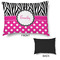 Zebra Print & Polka Dots Outdoor Dog Beds - Large - APPROVAL