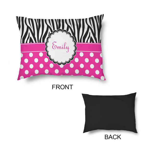 Zebra Print & Polka Dots Outdoor Dog Beds - Small - APPROVAL