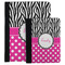 Zebra Print & Polka Dots Padfolio Clipboard - PARENT MAIN
