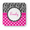 Zebra Print & Polka Dots Paper Coasters - Approval