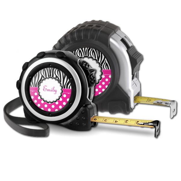 Zebra Print & Polka Dots Parent tape measure