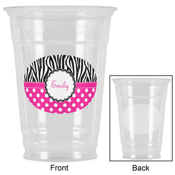 Zebra Print & Polka Dots Party Cups - 16oz - Approval