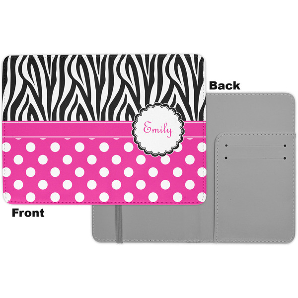 Zebra Print & Polka Dots Passport Holder - Apvl