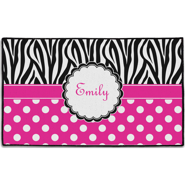 Zebra Print & Polka Dots Personalized - 60x36 (APPROVAL)