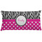 Zebra Print & Polka Dots Personalized Pillow Case