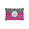 Zebra Print & Polka Dots Pillow Case - Toddler - Front